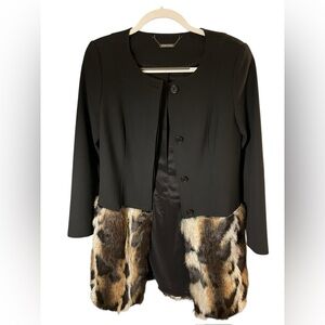 Trina Turk Valerian Faux Fur Coat